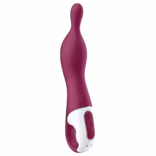 Satisfyer A-Mazing 1 - vibrátor na bod A - dobíjací - červený