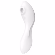 Satisfyer Curvy Trinity 5+ - aplikáciou ovládaný 2v1 vibrátor (biely)
