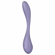 Satisfyer G-spot Flex 5 - vibrátor na bod G ovládaný aplikáciou (fialový)