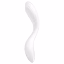 Satisfyer Rrrolling - vibrátor na bod G s pohyblivými guľôčkami - biely