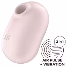 Satisfyer Pro To Go 2 - bezdotykový stimulátor klitorisu na tlakové vlny (béžový)