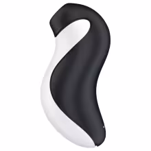 Satisfyer Orca - vodotesný stimulátor klitorisu s tlakovými vlnami (čierno-biely)