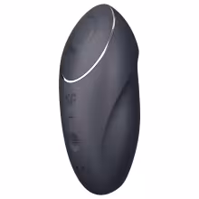 Satisfyer Tap &amp; Climax 1 - 2v1 klitorálny vibrátor - čierny