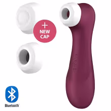 Satisfyer Pro 2 Gen3 - aplikáciou ovládaný stimulátor klitorisu s tlakovými vlnami (červený)