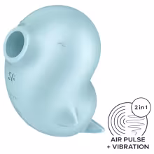 Satisfyer Sassy Seal - stimulátor klitorisu s vlnami vzduchu - tyrkysový
