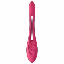 Satisfyer Elastic Game - flexibilný párový vibrátor (ružový)