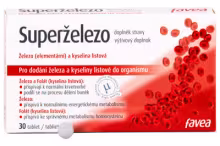 Favea SuperŽelezo 30 tabliet