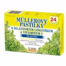 Dr. Müller Müllerovy pastilky s islandským lišejníkem 24 ks