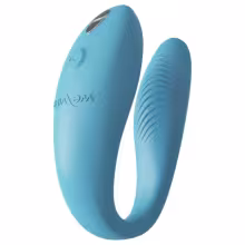 We-Vibe Sync Go - Párový vibrátor ovládaný aplikáciou (tyrkysový)