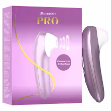 Womanizer Pro - dráždidlo klitorisu s tlakovými vlnami (fialové)