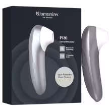Womanizer Pro - stimulátor klitorisu s tlakovými vlnami (sivý)