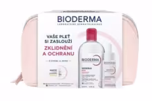 Bioderma Sensibio H2O 500 ml + Defensive sérum 30 ml + vzorka 1 kozmetický sada