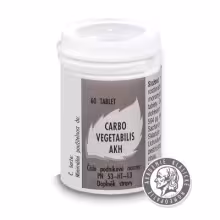 Radim Bakeš Galenická laboratoř Ostrava AKH Carbo vegetabilis 60 tabliet