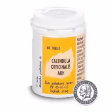 Radim Bakeš Galenická laboratoř Ostrava AKH Calendula officinalis 60 tabliet