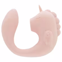 Unihorn C-Horse - vibrátor na stimuláciu bodu G a klitorisu (korálový)