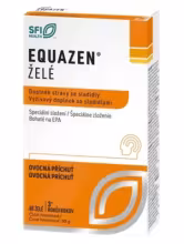 Equazen Želé s ovocnou príchuťou rybí olej 60 želé pastiliek