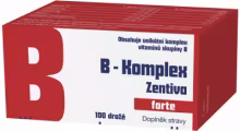 Zentiva B-Komplex Forte 100 tabliet flm.