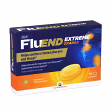 SWP FluEND EXTREME ORANGE pastilky na cmúľanie 16 ks