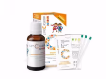 Lipo C Askor Junior sir 110 ml + darček testovacie prúžky 1 set
