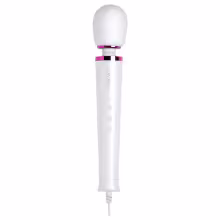 Le Wand Petite Plug-In - sieťový masážny vibrátor - biely