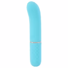 Cuties - mini vibrátor na G-bod - tyrkysový