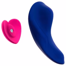 Smile RC Panty - vibračné nohavičky s diaľkovým ovládaním - modré