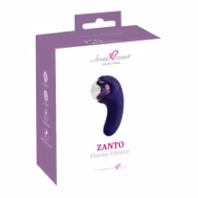 Beau Coeur Zanto - vibrátor pre ženy - vibrácie - modrý