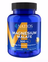 Natios Magnesium Malate 500 mg + B6 90 veg. kapsúl