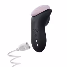 Blush Temptasia Heartbeat Panty Vibe with Remote Black-Pink