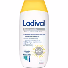 Ladival suchá pokožka mléko OF50+ 200 ml