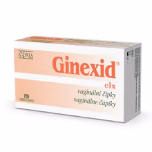 GINEXID vaginálne čapíky 10 x 2g