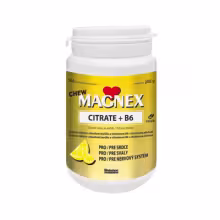 Vitabalans MAGNEX CITRATE + B6 CHEW žuvacie tabliety 100 ks