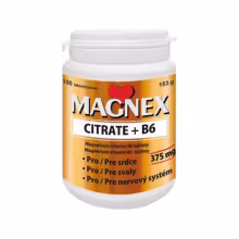 Vitabalans Magnex citrate 375 mg+B6 100 tabliet