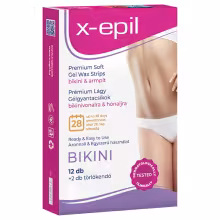 X-Epil - depilačné pásiky - bikinová zóna/podpažie - 12 kusov