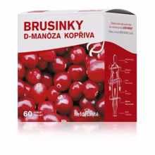 NEFDESANTÉ Brusnice D-manóza žihľava 60 tabliet