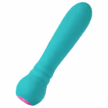 FemmeFunn - mini vibrátor - nabíjateľný, vodeodolný - tyrkysový