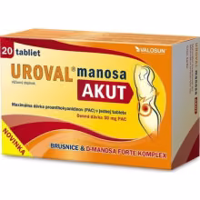 WALMARK Uroval manosa akut 20 tabliet