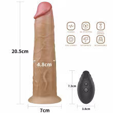 LoveToy Vibrátor Nature Cock Rotator 8