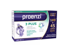 Proenzi 3 plus limitovaná edícia 180 + 45 tabliet