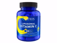  Natios Vitamín C Lipozomálny 500 mg 60 vegánskych kapsúl