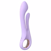 Sex HD Kaethe - vibrátor na klitoris s ramenom - fialový