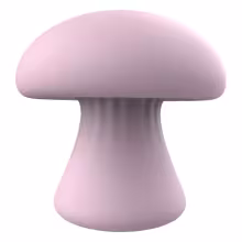 Magic Mushroom - nabíjateľný tvárový masér (ružový)