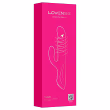 Lovense Velvo - aplikáciou ovládaný perlový vibrátor (ružový)