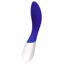 LELO Mona Wave - vibrátor na bod G - vodotesný - modrý
