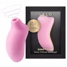 LELO Sona Cruise - stimulátor klitorisu s vlnami - ružový