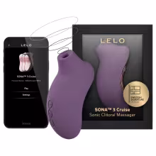 LELO Sona 3 Cruise - stimulátor klitorisu na vlny - fialový