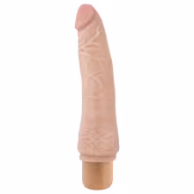Dr. Skin Vibe No.7 - realistický vibrátor (prírodný)