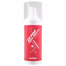 Crushious ZZ Pop - bozkávateľný tekutý vibrátor jahoda (30 ml)