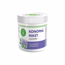 ZELENÁ ZEMĚ Konopná masť s levanduľou 100 ml