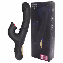 Wilson - vibračný stimulátor klitorisu s tlačnou pákou (čierny)